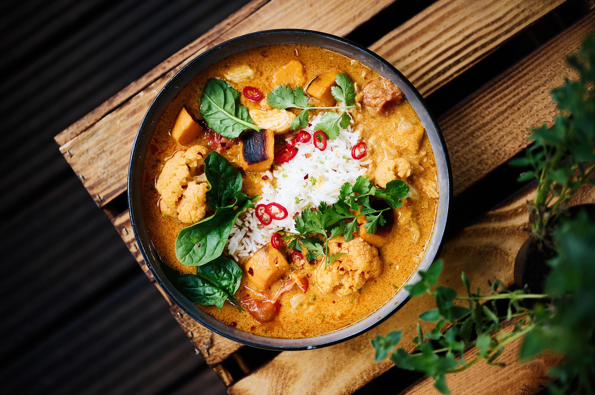 Panang Curry wine pairing