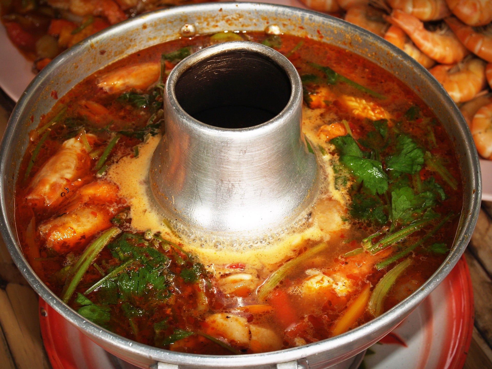Tom Yum Goong pairing thai food with wine