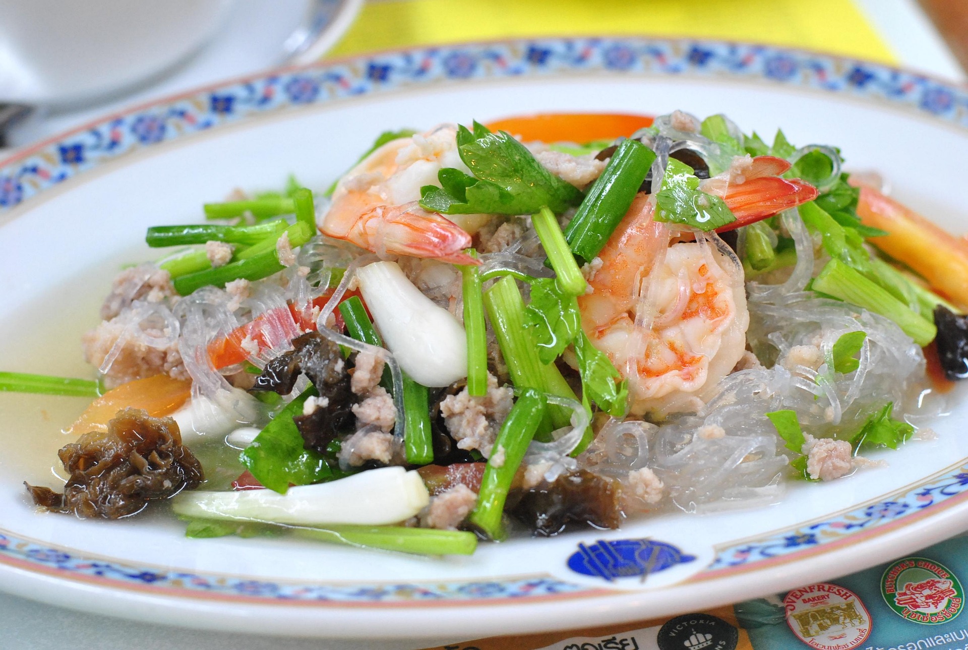 Yum Woon Sen paried with riesling